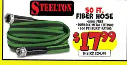 Ollie's STEELTON 50 FT. FIBER HOSE offer