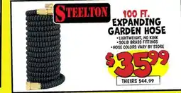 Ollie's 100 FT. EXPANDING GARDEN HOSE offer