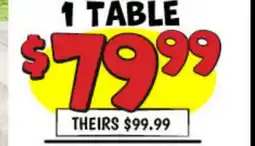Ollie's SARASOTA BREEZE MARCO ISLAND 1 TABLE offer