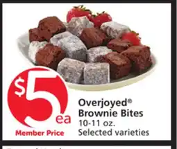 Vons Overjoyed Brownie Bites offer
