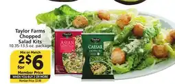 Vons Taylor Farms Chopped Salad Kits offer