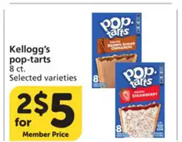 Vons Kellogg's pop-tarts offer