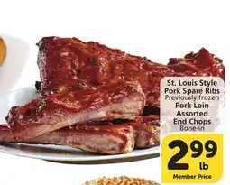 Vons St. Louis Style Pork Spare Ribs offer