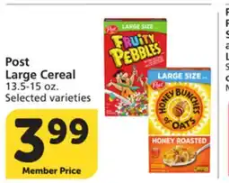 Vons Post Large Cereal offer