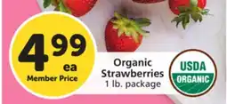Vons Organic Strawberries offer