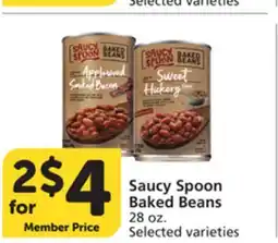 Vons Saucy Spoon Baked Beans offer