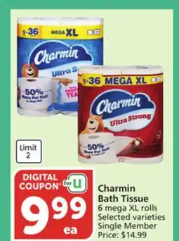 Vons Charmin Bath Tissue offer