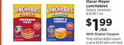 Ralphs Oscar Mayer Lunchables offer