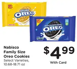 Ralphs Nabisco Family Size Oreo Cookies offer