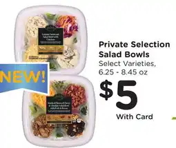 Ralphs Private Selection Salad Bowls offer