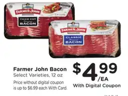 Ralphs Farmer John Bacon offer