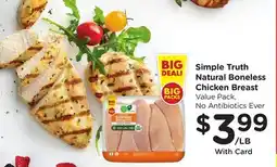 Ralphs Simple Truth Natural Boneless Chicken Breast offer