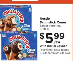 Ralphs Nestlé Drumstick Cones offer
