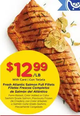 Ralphs Fresh Atlantic Salmon Full Fillets offer