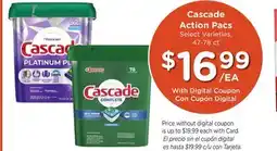 Ralphs Cascade Action Pacs offer