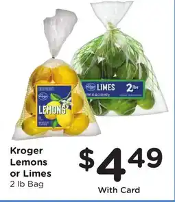 Ralphs Kroger Lemons or Limes offer