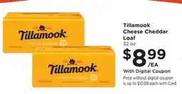 Ralphs Tillamook Cheese Cheddar Loaf offer
