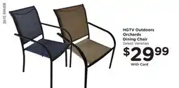 Ralphs HGTV Outdoors Orchards Dining Chair offer