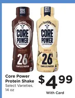 Ralphs Core Power Protein Shake offer