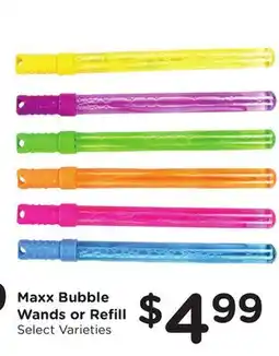 Ralphs Maxx Bubble Wands or Refill offer