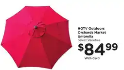 Ralphs HGTV Outdoors Orchards Market Umbrella offer