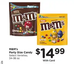 Ralphs M & M' s Party Size Candy offer