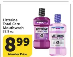 Albertsons Listerine Total Care Mouthwash offer
