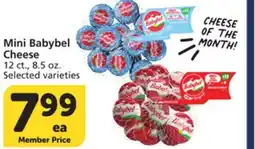 Albertsons Mini Babybel Cheese offer