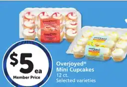 Albertsons Overjoyed Mini Cupcakes offer