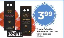Food 4 Less Private Selection Heirloom or Cara Cara Navel Oranges offer