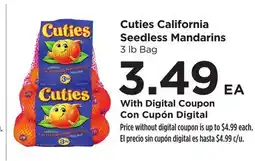 Food 4 Less Cuties California Seedless Mandarins offer