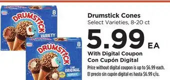 Food 4 Less Drumstick Cones offer