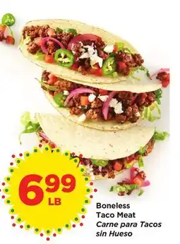 Food 4 Less Boneless Taco Meat offer