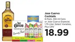 Food 4 Less Jose Cuervo Cocktails offer