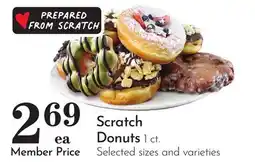 Pavilions Scratch Donuts offer