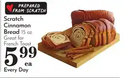 Pavilions Scratch Cinnamon Bread offer