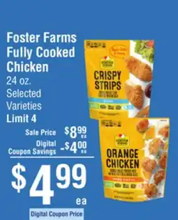 Smart & Final Foster Farms Fully Cooked Chicken offer