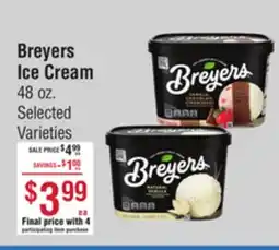 Smart & Final Breyers Ice Cream offer