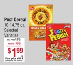 Smart & Final Post Cereal offer