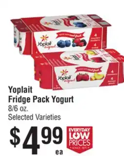 Smart & Final Yoplait Fridge Pack Yogurt offer