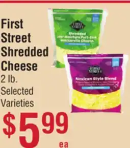 Smart & Final First Street Shredded Cheese offer