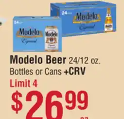 Smart & Final Modelo Beer offer