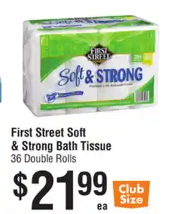 Smart & Final First Street Soft & Strong Bath Tissue offer
