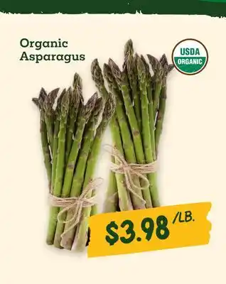 Sprouts Farmers Market Organic Asparagus offer