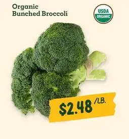 Sprouts Farmers Market Organic Bunched Broccoli offer