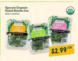 Sprouts Farmers Market Sprouts Organic Salad Blends offer