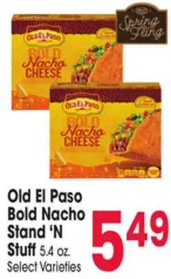 Jewel-Osco Old El Paso Bold Nacho Stand'N Stuff offer
