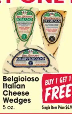 Jewel-Osco Belgioioso Italian Cheese Wedges offer