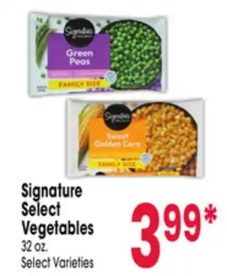 Jewel-Osco Signature Select Vegetables offer