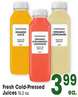 Jewel-Osco Fresh Cold-Pressed Juices offer